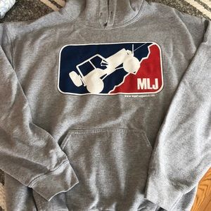 Major League Jeep Hoodie size medium